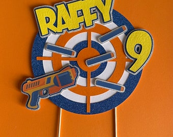 Nerf Cake Topper
