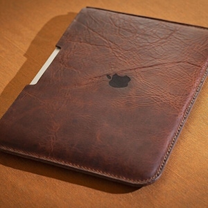 Genuine Leather 13 inch MacBook Sleeve, Personalizable Laptop Case,MacBook Pro 13 MacBook Air 13 Sleeve, Personal Gift, MacBook Pro Case
