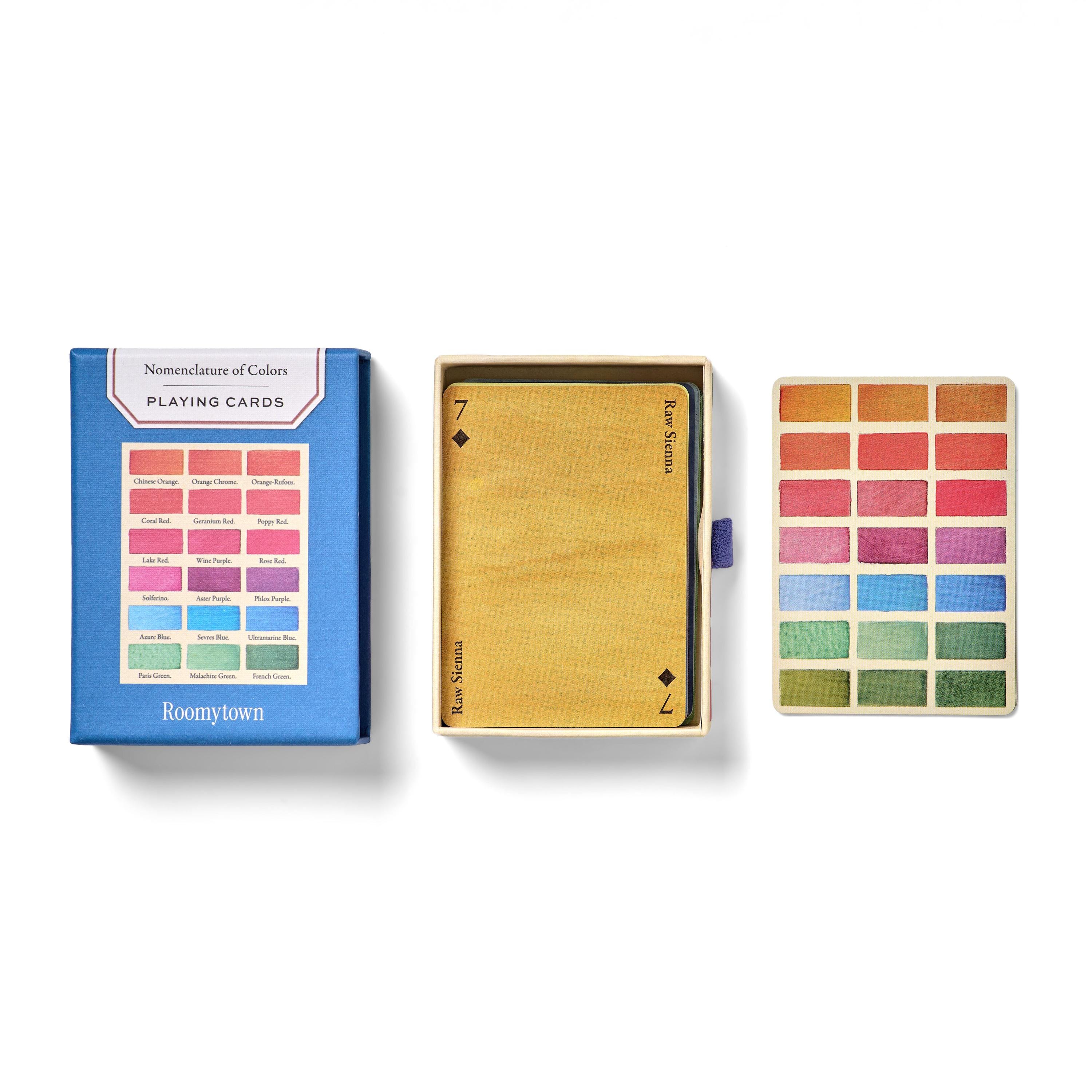 Nomenclature of Colours Single Playing Card Deck | Fun Game for Family ...