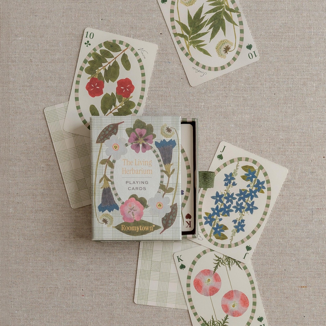 Single Deck Playing Cards - the Living Herbarium - Etsy