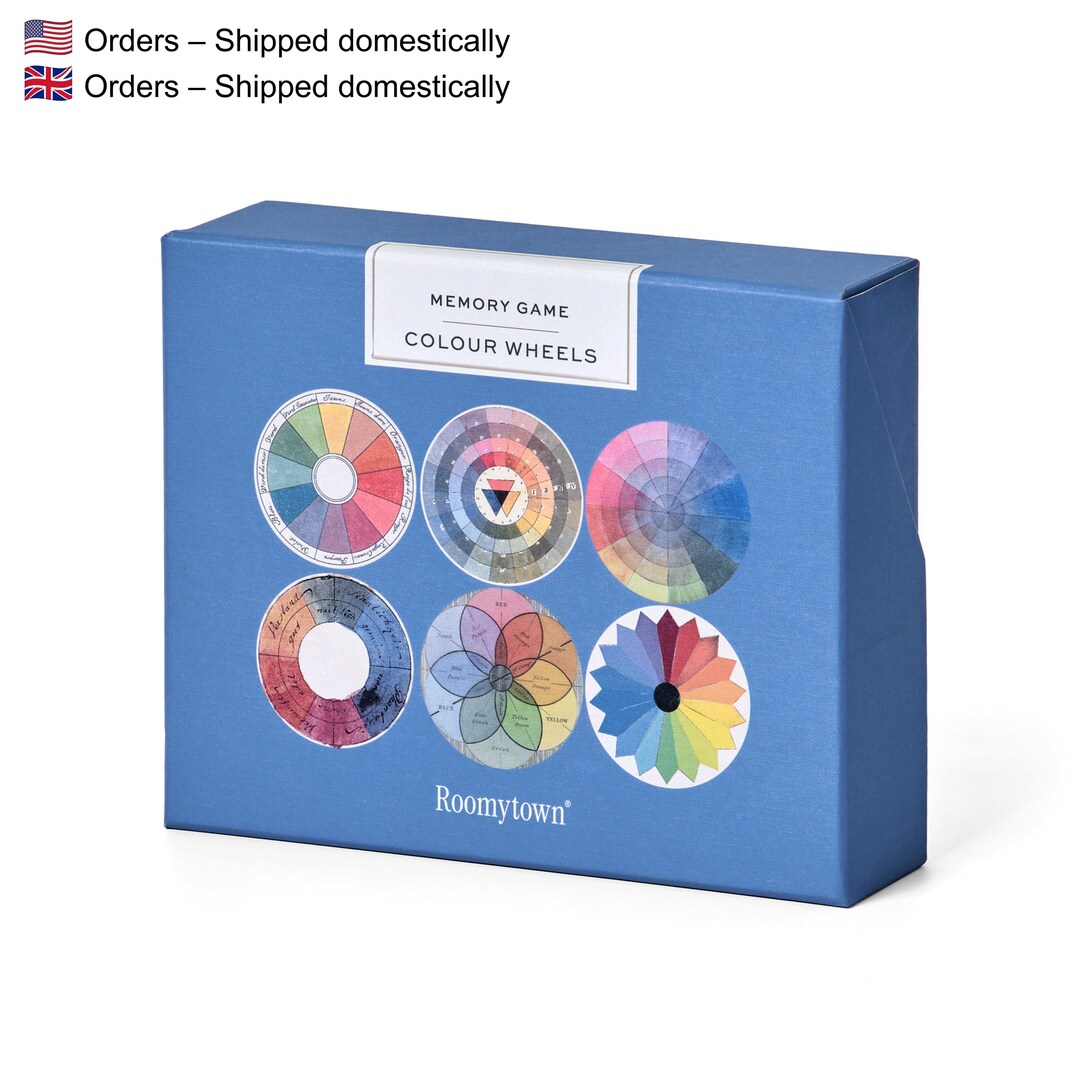 Memory Game - Colour Wheels | Fun Table Game for Entertaining - Etsy