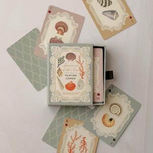 Single Deck Playing Cards - Specimens of the Sea