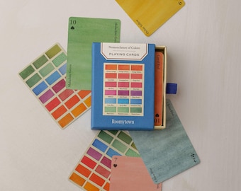 Nomenclature of Colours Single Playing Card Deck | Fun  Game for Family Nights & Stocking Fillers