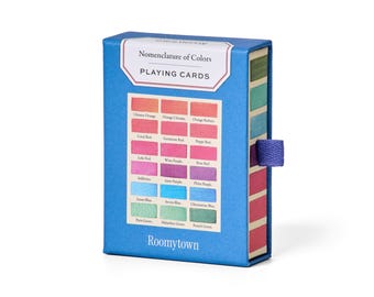 Nomenclature of Colours Single Playing Card Deck | Fun  Game for Family Nights & Stocking Fillers