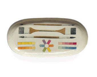 Enamel Printed Tray - The Art of Colouring | Thoughtful  Gift for Art Lovers