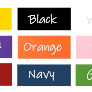 Peut inclure: Un nuancier de 15 couleurs diff&eacute;rentes, dont l'argent, l'or, le noir, le blanc, le bleu, le jaune, le violet, l'orange, le rose, le corail, la turquoise, le rouge, le marine et le vert.