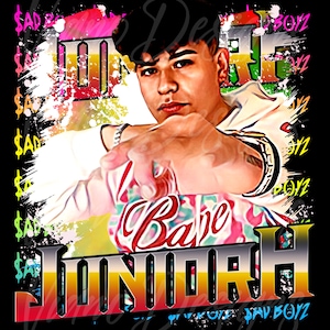 Junior H Png Digital Download File Sublimation, Junior H  PNG,  Junior H dtf