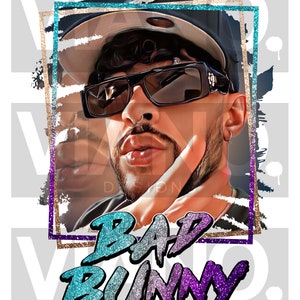 Bad Bunny png | Sublimation Bad Bunny download | instant download -   Sublimation - commercial use