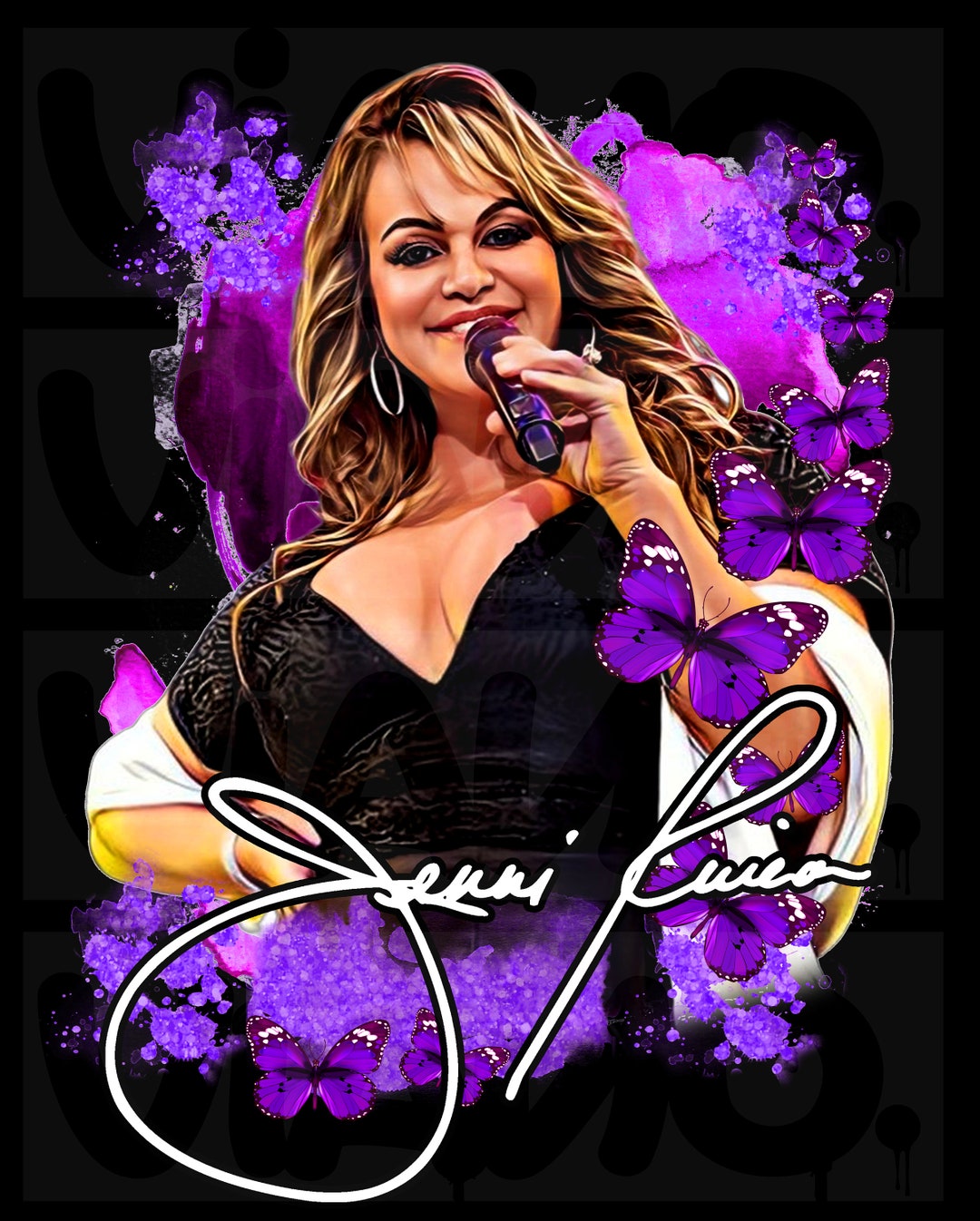 Buy Jenni Rivera Png Digital Download File Sublimation Jenni Online in