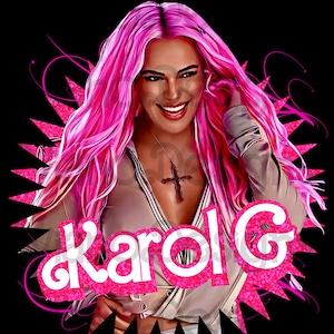 Karol G Png Digital Download File Sublimation, Karol G PNG, Karol G Bichota PNG, Karol G dtf, Karol G PNG