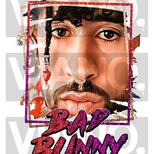 Bad Bunny png | Sublimation Bad Bunny download | instant download -   Sublimation - commercial use