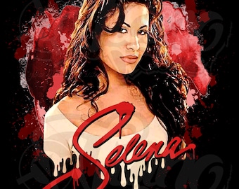 Selena Quintanilla PNG | Sublimation Design, Commercial Use (Digital Download)