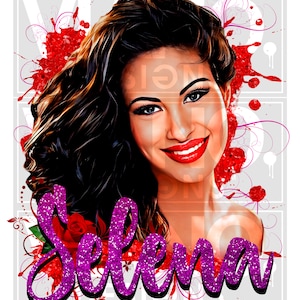 Selena PNG | Sublimation Selena Quintanilla download | instant download -   Sublimation - commercial use