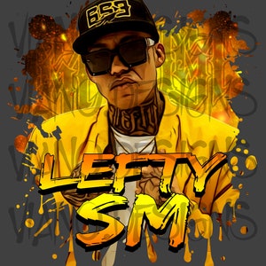 Lefty Sm Png Digital Download File Sublimation, Lefty Sm PNG, Lefty Sm
