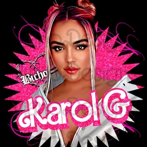 Karol G Png Digital Download File Sublimation, Karol G PNG, Karol G Bichota PNG, Karol G dtf, Karol G PNG