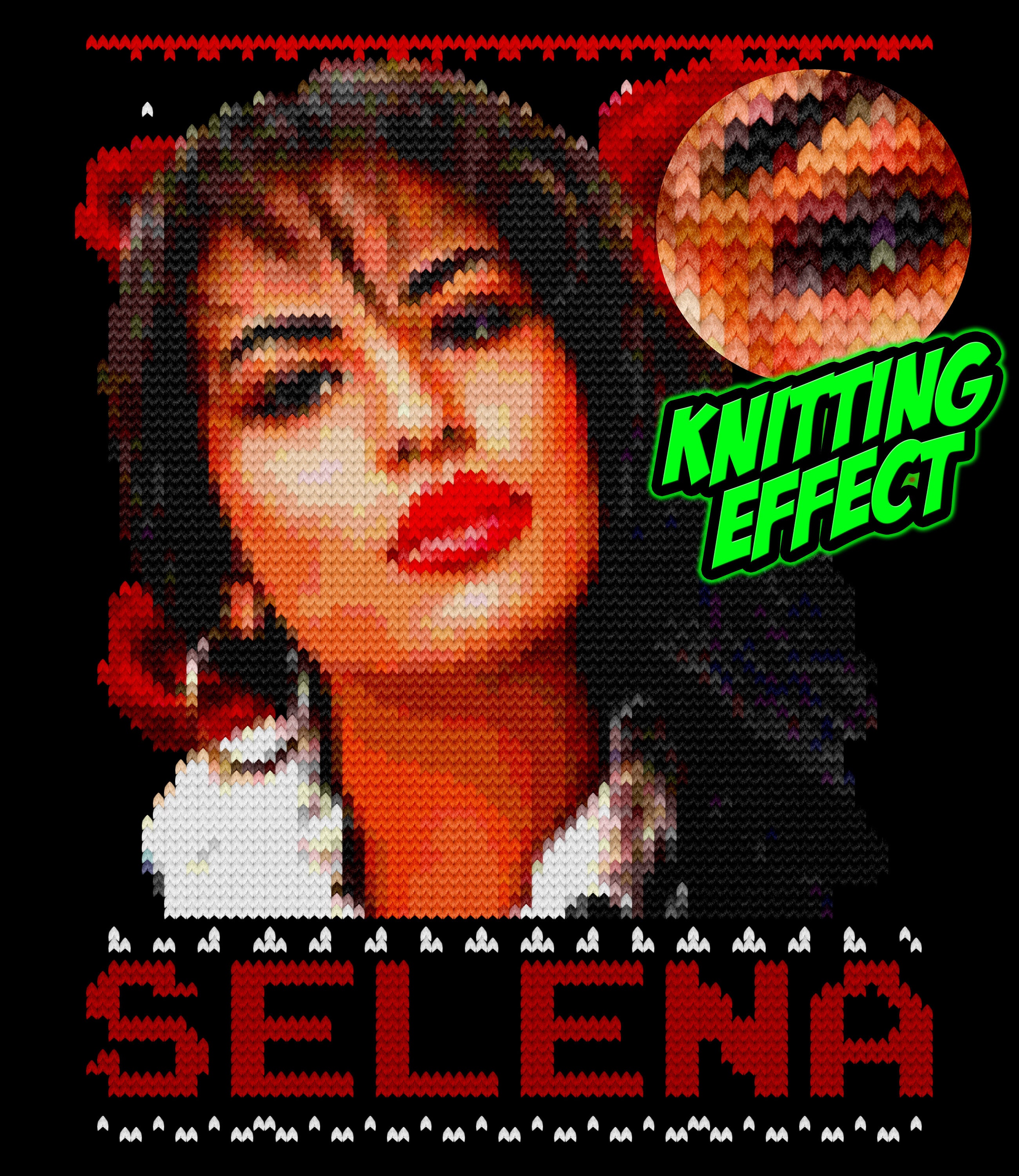 Selena quintanilla top christmas sweater