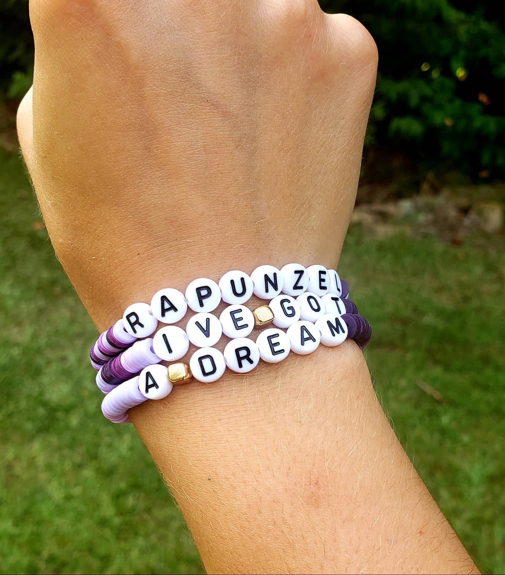 Rapunzel Bracelet Pack/tangled Inspired Bracelet/ Disney Inspired