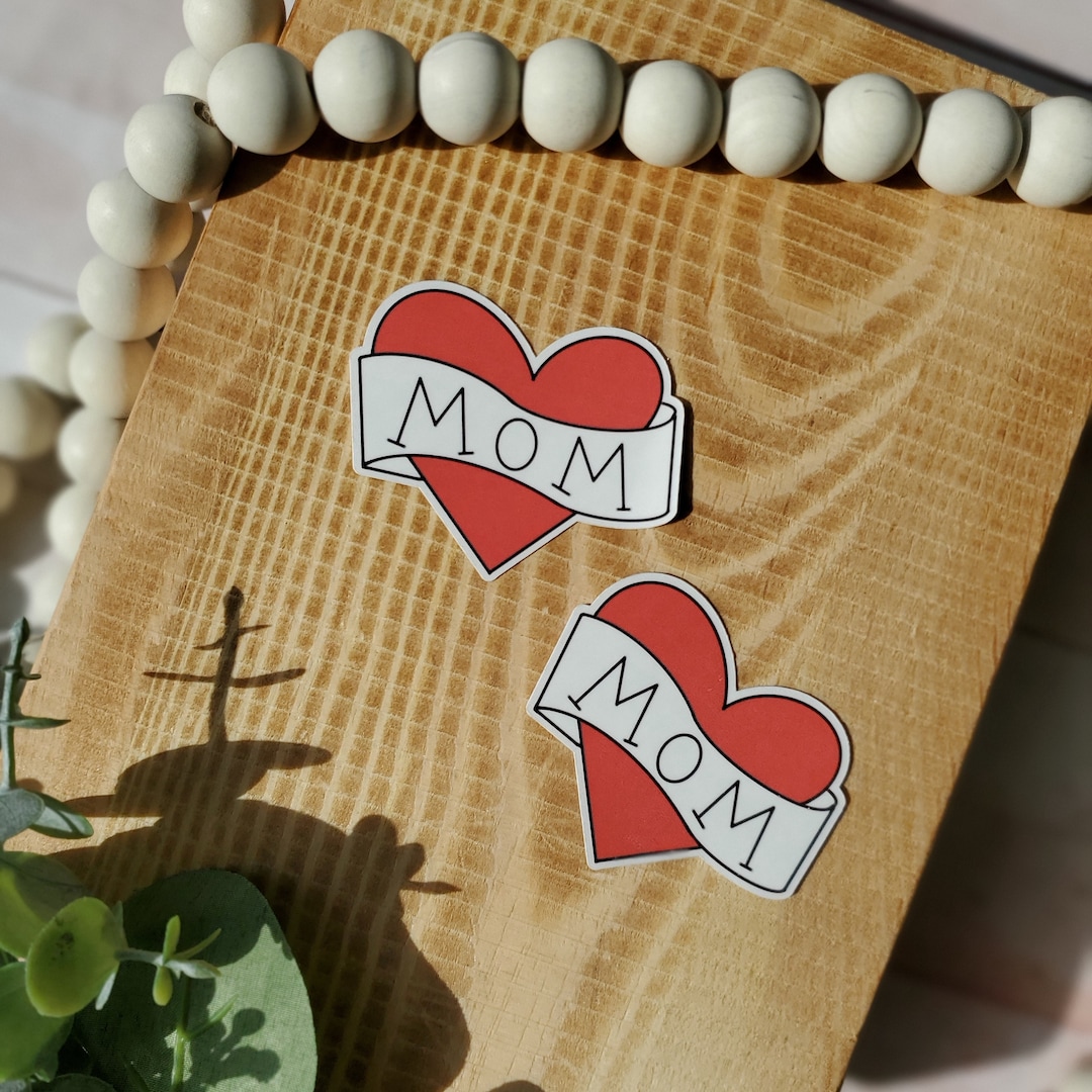 Mom Temporary Tattoo, Kids Temporary Tattoo, Fake Tattoo, Mom Heart ...