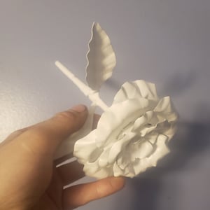 Primed Steel Roses for Painting