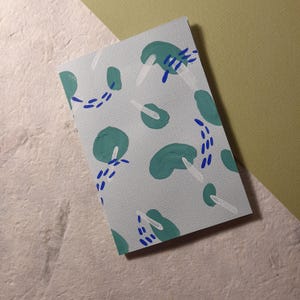 Handmade painted card | original greeting card | handmade card |  luxury card | all occasion notecard