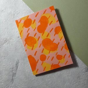 Handmade painted card | original greeting card | handmade card |  luxury card | all occasion notecard