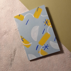 Handmade painted card | original greeting card | handmade card |  luxury card | all occasion notecard
