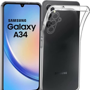 Funda Transparente Acrílico Duro Samsung Galaxy A34 5G Case Space