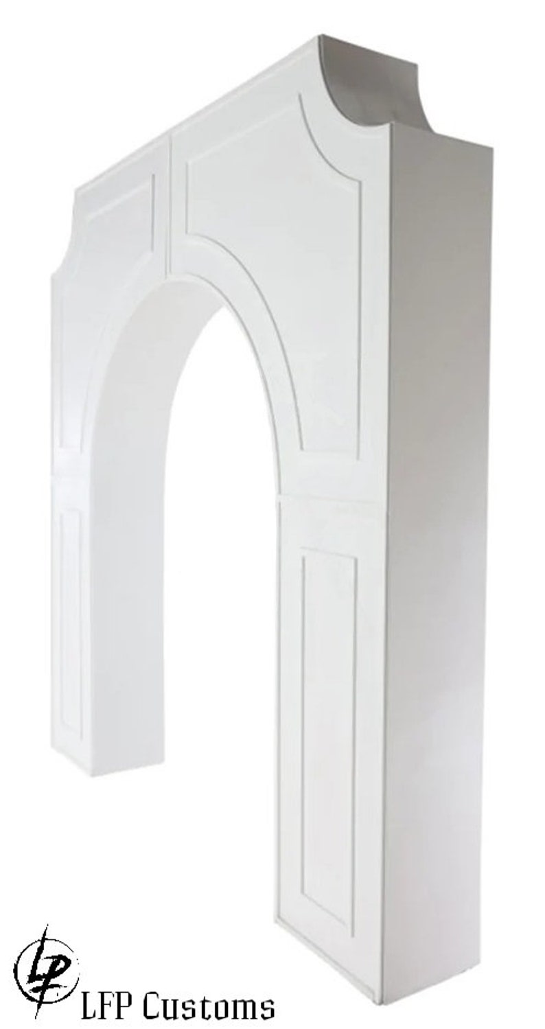 Large Wood Arch Wall Etsy