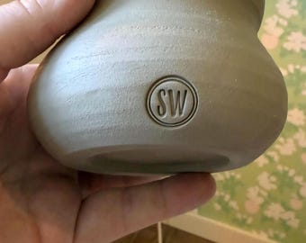 Personalized Monogram Pottery Stamp Brass, Ceramic Signature Stamp, Mark Your Clay Piece