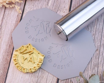 Custom Leather Stamp, Personalized Logo Brand, Wood and Food Branding Iron