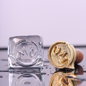 Custom Ice Cube Stamp for Business, Personalize Ice Brand Stamp Whiskey Ice Cube Stamp Custom Ice Stamp for Bar Gifts for Dad