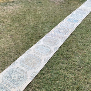 Long Runner Rug, 2&#39;5 x 28&#39;9 Feet, Turkish Runner Rug, Vintage Stair Runner Rug, Home Decor Rug, Hallway Runner Rug.