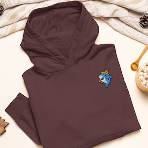 Mariachi Shark Embroidered Heavy Blend Hoodie - Stylish Soft Cotton - Variety of Colors