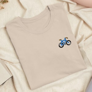 Camiseta bordada para bicicleta de carretera y grava, con elasticidad cómoda, suave, ligera y en una variedad de colores.