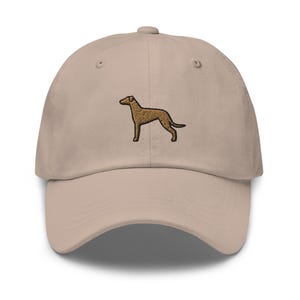 Greyhound Embroidered Dad Cap - Trendy Fit - Comfortable Chino Cotton Twill in Variety of Colors