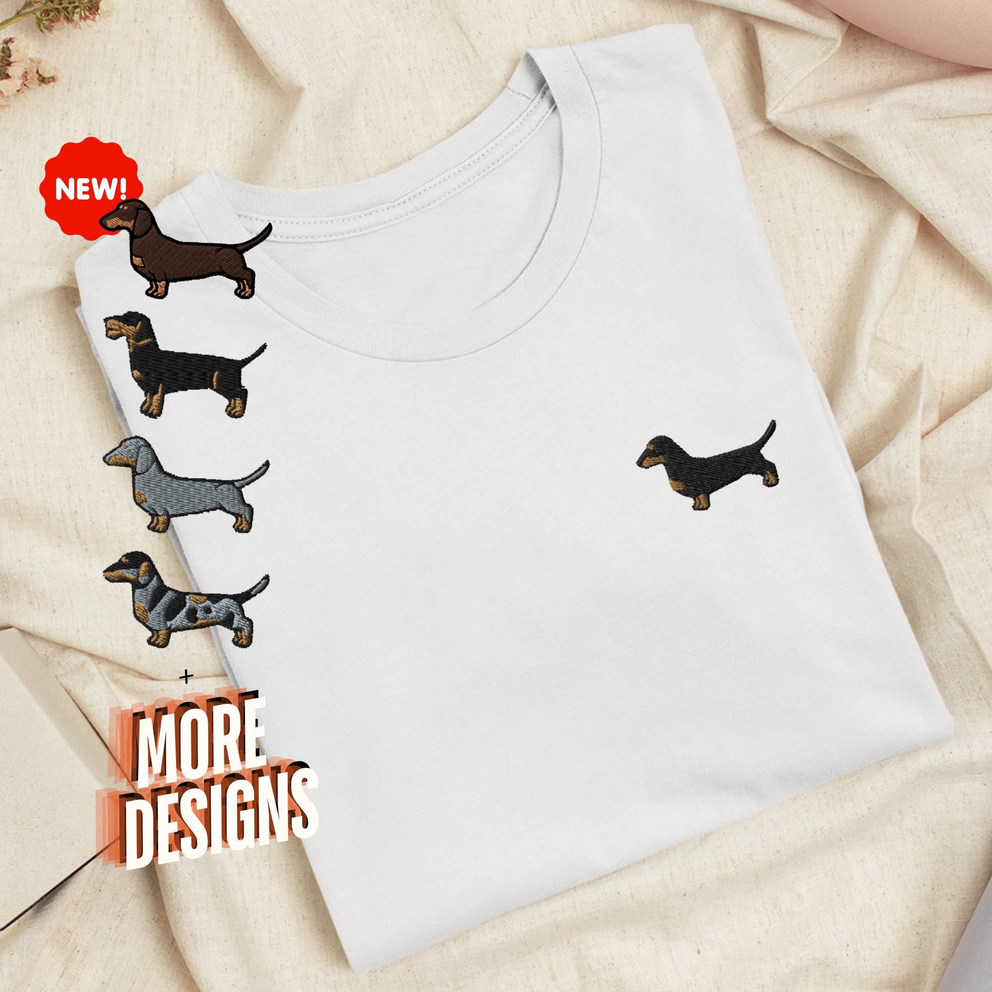 Camisa Logo Perro Salchicha Logotipo Marca De Camisa Perro