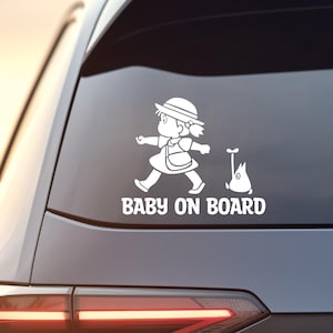 Dziecko na pokładzie Mei i Chibi