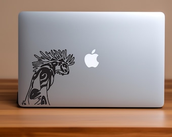 Anime Princess Mononoke Forest Spirit, Deer God, Vinyl Car Window & Laptop Waterproof Decal Sticker