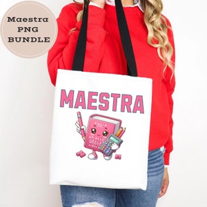 Maestra PNG, Maestra SVG, Customized Maestra Svg, Teacher Appreciation Gifts, Spanish Teacher Png Svg, Maestra Svg, Maestra Png