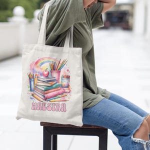 Maestra Life PNG Digital Download | Spanish Teacher Gift | Retro Maestra Word Art | Teacher Appreciation | Back to School Tumbler Wrap