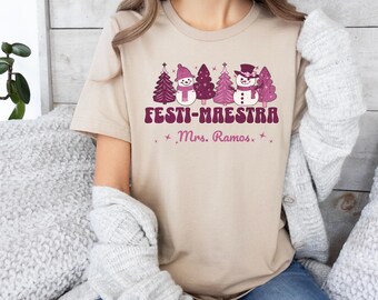 Camiseta Maestra, Regalo para Profesora de Español, Linda Camiseta para Profesora, Regalo para Profesora de Español, Camiseta Maestra Life, Camiseta Maestra Bilingüe, Camiseta para Profesora