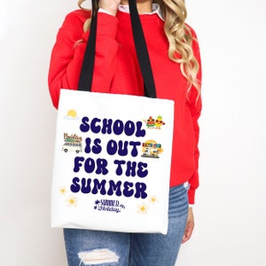 School's out for summer PNG, Teacher Maestra sublimation design, last day of school, Maestra ultimo dia de escuela, school teacher png