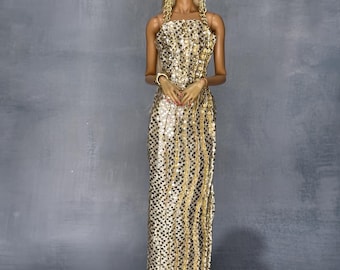 Silver Glitter Doll Dress: 1/6 Scale Integrity Toys Outfit