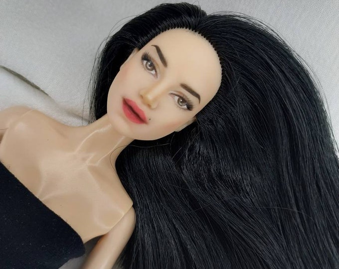 Repaint Barbie Doll Head. Repaint Doll. Ooak Barbie. - Etsy