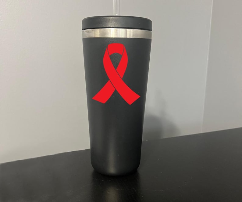 Personalized Awareness Ribbon Decal – Vinyl Car Window Sticker ...