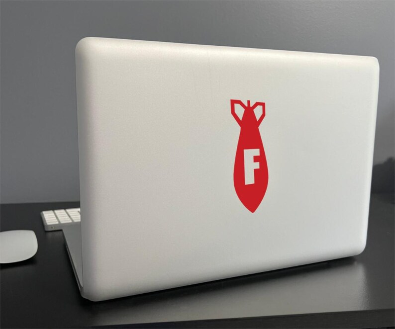 F Bomb Vinyl Decal – Humorous Sticker for Car, Laptop, Water Bottle ...