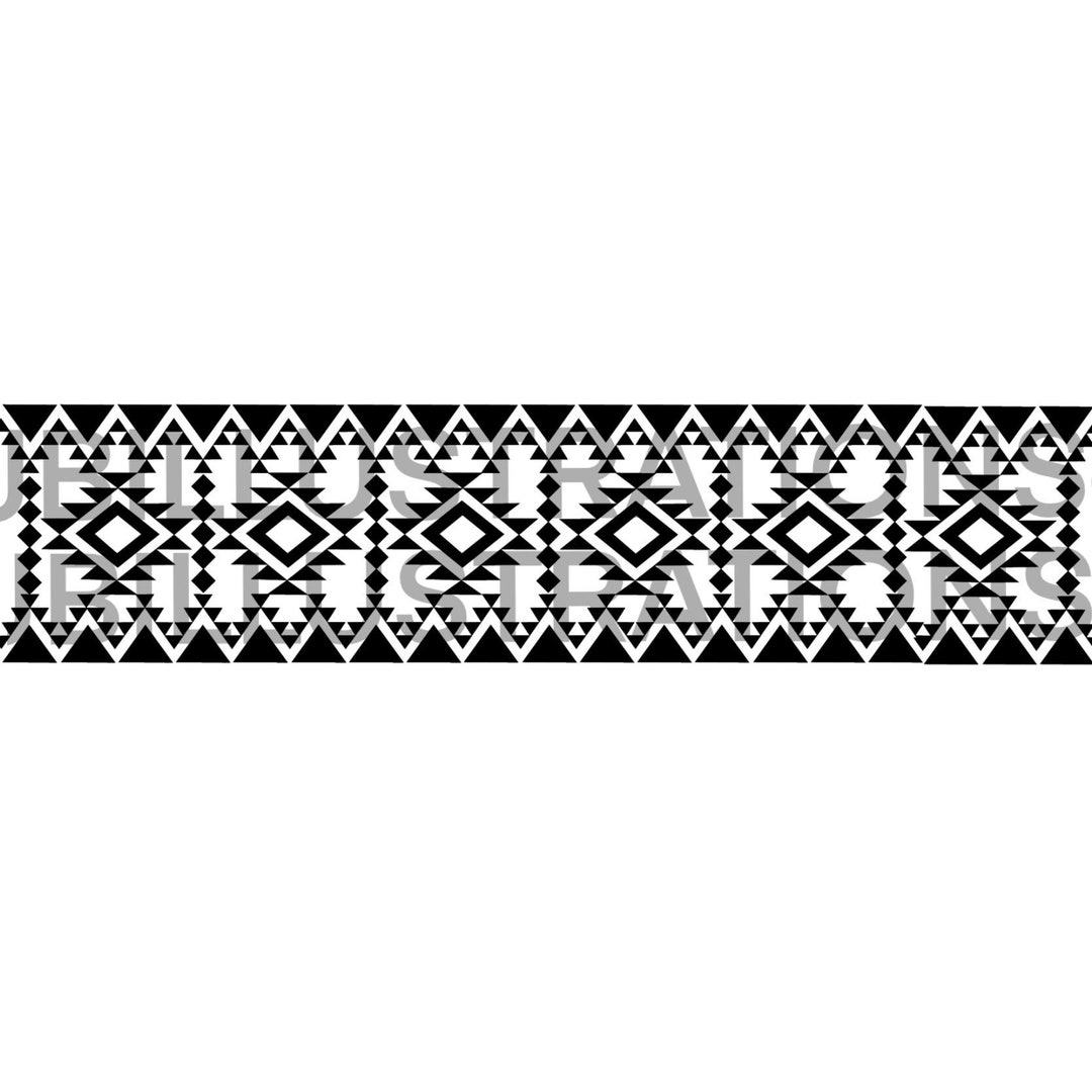 Native American Rug Design 2 Png Svg and Jpg Etsy