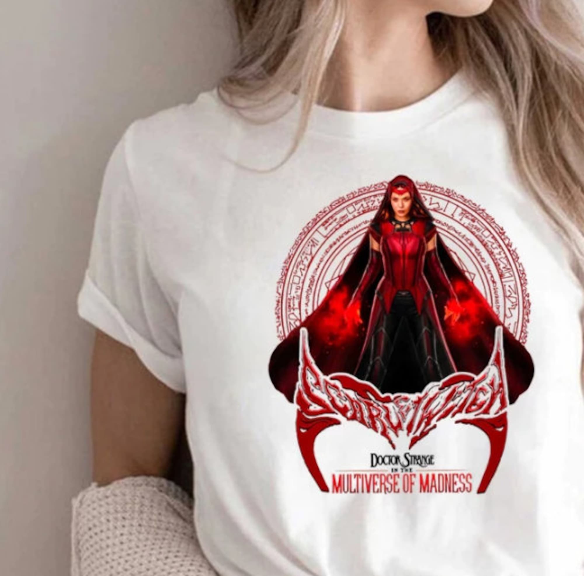 Dr. Strange Wanda Vision Graphic T-Shirt
