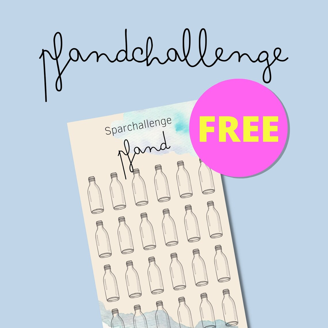 Sparchallenge Budgetsheet Druckvorlage für A6 Budgetbinder - Etsy.de