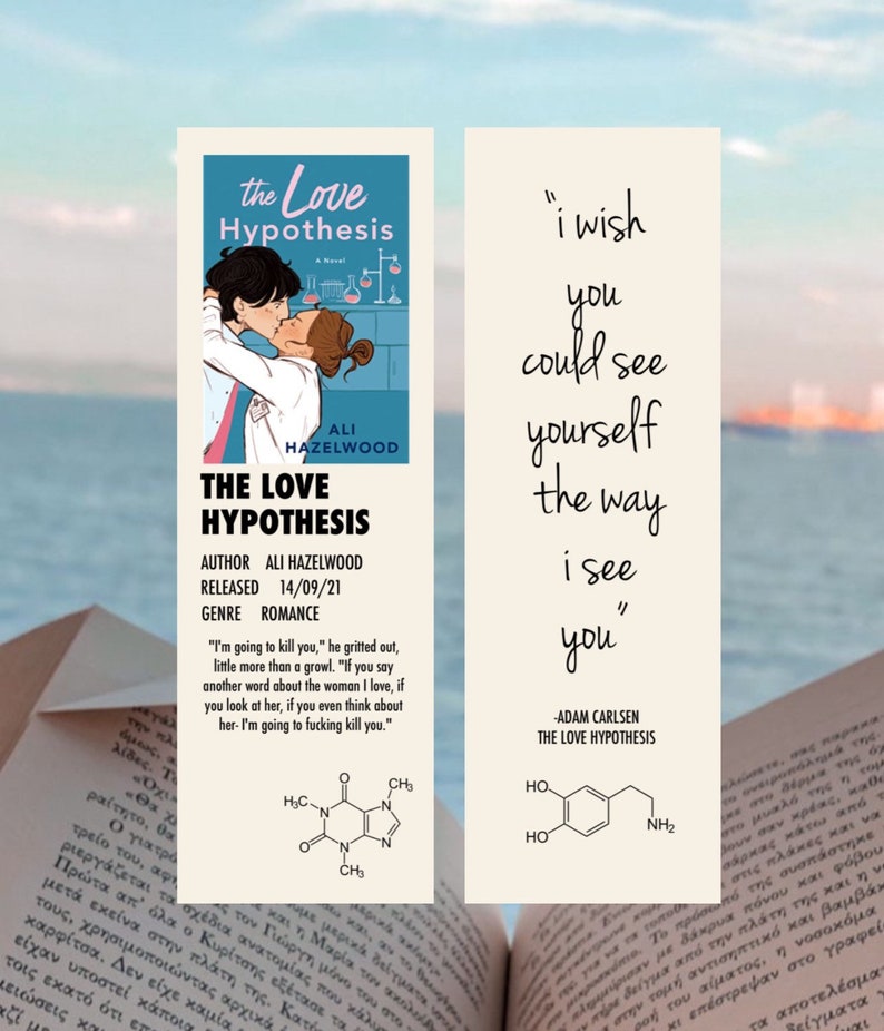 love hypothesis book mark